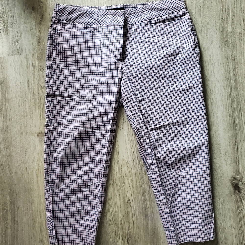 Talbots Pink & Blue High-water